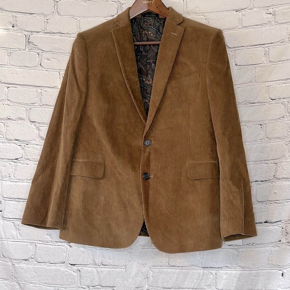 Lauren Ralph Lauren Corduroy Brown Boy’s Jacket Coat Size 18R